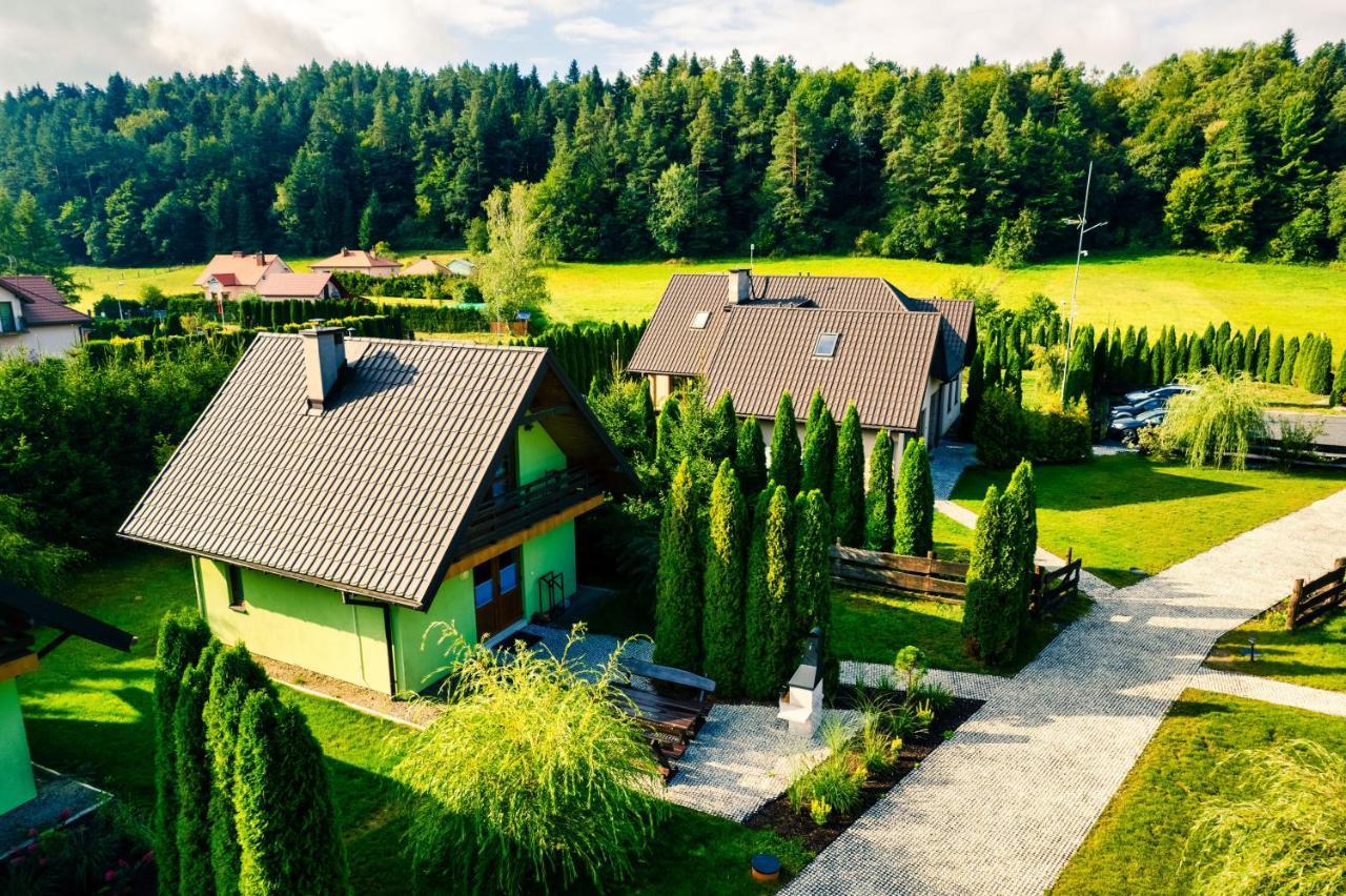 Caloroczne Domki W Bieszczadach "The Willows" Laczki Exterior photo