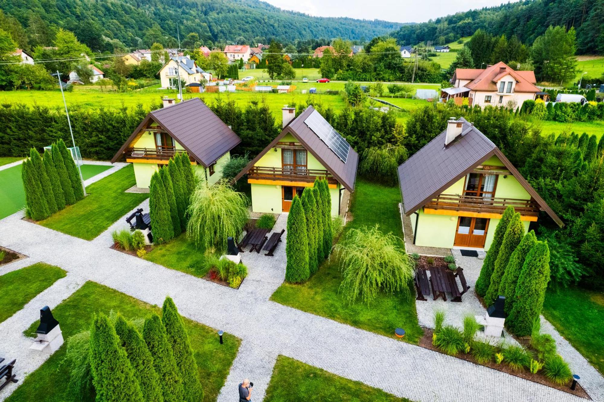 Caloroczne Domki W Bieszczadach "The Willows" Laczki Exterior photo